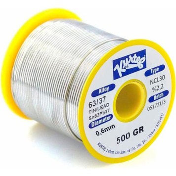 Kurtel  63/37 0,6mm Lehim Teli 500 Gr