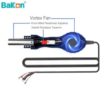 BAKON SBK858D Sıcak Hava İstasyonu-6