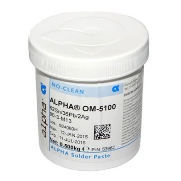 ALPHA OM-5100 62/36/2 Gümüşlü Krem Lehim