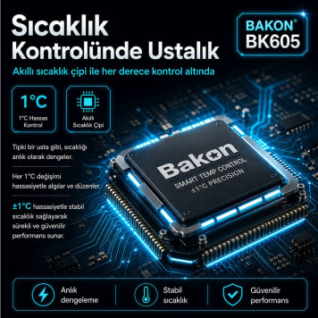 Bakon BK605 60W Kalem Havya-5