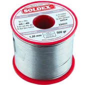 Soldex Sn60 Pb40 1.2mm 500Gr Lehim Teli Soldex Sn60 Pb40 1.2mm 500Gr Lehim Teli