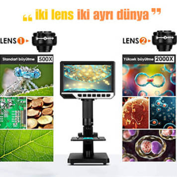 Bleibend BL2000 Dijital Mikroskop 2000X-2