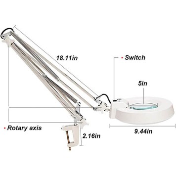 BLEIBEND BL500C Akrobat Büyüteç 20X