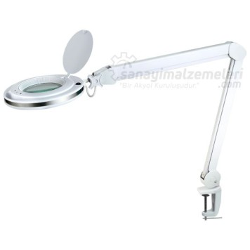 Ayarlanabilir Led Işık Seviyeli Masaüstü Büyüteç 8X-1