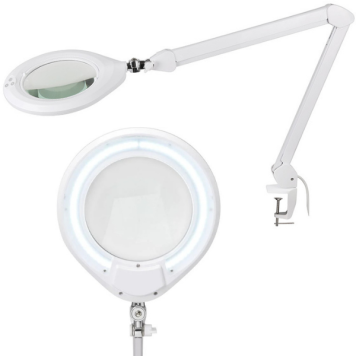 Geniş Mercekli Masaya Bağlanabilir Büyüteç 