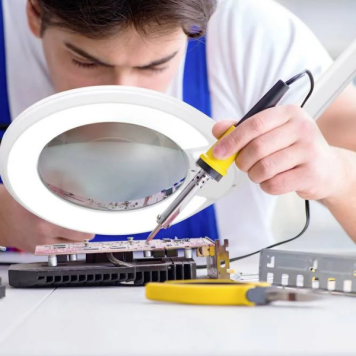 Geniş Mercekli Masaya Bağlanabilir Büyüteç -2