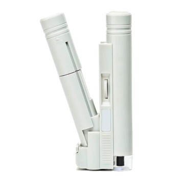 M100X Işıklı Büyüteç Mikroskop 100X