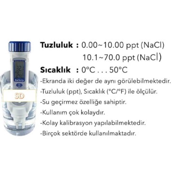 AZ INSTRUMENT AZ 8371 Dijital Tuzluluk Ölçer-1