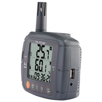 AZ 88081 Profesyonel Sıcaklık ve Nem Ölçer | Kayıt Özellikli-1