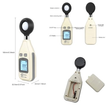 BENETECH GM1010 Işık Ölçer Lüksmetre-1