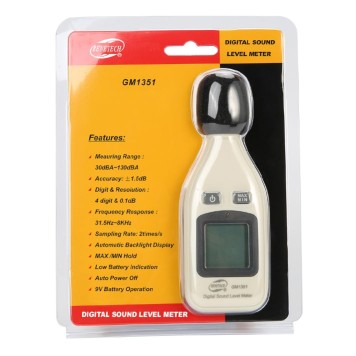 BENETECH GM1351 Dijital Ses Ölçüm Cihazı-4
