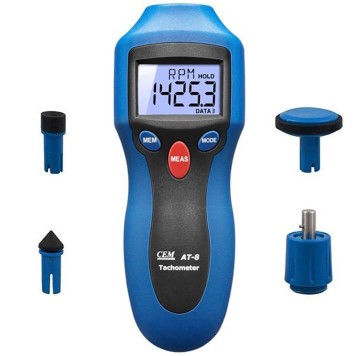 CEM AT8 Temaslı Temassız Devir Ölçer Takometre
