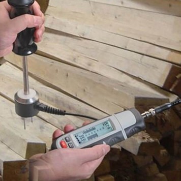 CEM DT-125G Çakmalı Ahşap ve Yapı Malzemesi Nem Ölçer Seti-3