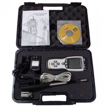 CEM DT 8880 Hava Hızı ve Sıcaklık Ölçer Anemometre-1