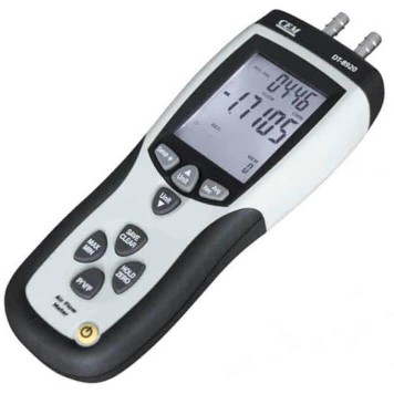 CEM DT 8920 Manometre Basınç ve Akış Ölçer-1