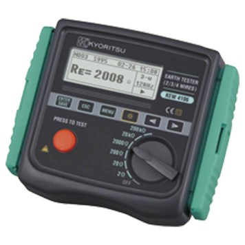 KYORITSU KEW 4106 Toprak Direnci ve Özgül Direnç Test Cihazı