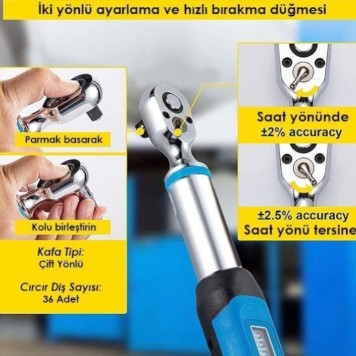 LOYKA AWJ4-0340 Dijital Torkmetre-2