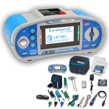 METREL MI-3102BT EurotestXE Topraklama Kaçak Akım İzolasyon Test Cihazı-1