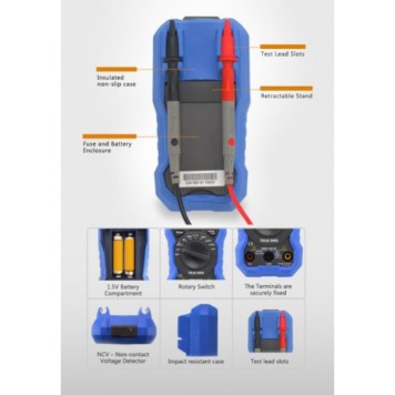 OWON OW16B True RMS Bluetooth Digital Multimetre-3