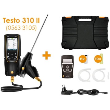 TESTO 310-II Baca Gazı Analiz Cihazı Yazıcılı