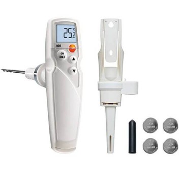 TESTO 105 Burgulu Batırmalı Termometre-2