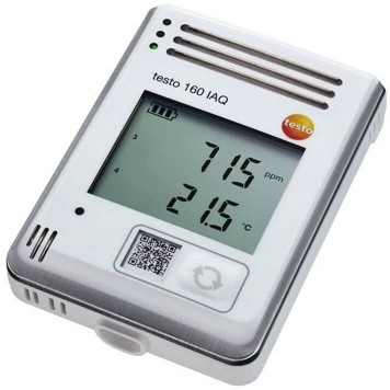TESTO 160 IAQ Karbondioksit Sıcaklık ve Nem Kayıt Cihazı