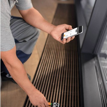 TESTO 410i Akıllı Telefonla Kullanılabilen Pervaneli Anemometre-4