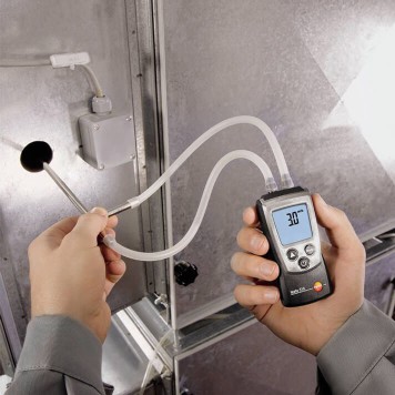 TESTO 510 Manometre Fark Basınç Ölçer-1