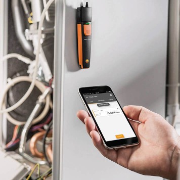 TESTO 510i Akıllı Telefonla Yönetilebilen Manometre-3