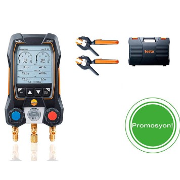 TESTO 550S Akıllı Dijital Manifold Seti-2