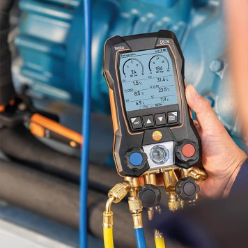 TESTO 557S Akıllı Dijital Manifold Seti-3