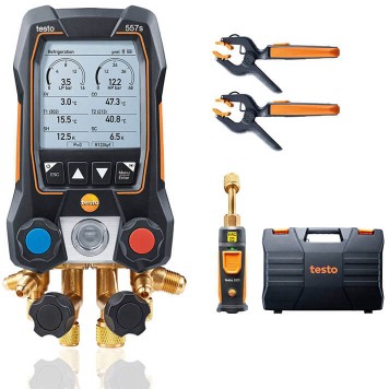 TESTO 557S Akıllı Dijital Manifold Seti-4