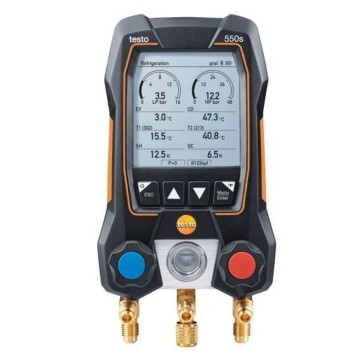 TESTO 550S Akıllı Dijital Manifold Seti