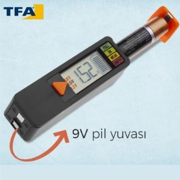 TFA 98.1126.01 Pil Doluluk Ölçüm Cihazı-2