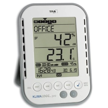 TFA 30.3039 Klimalogg Pro Sıcaklık ve Nem Kayıt Cihazı-1