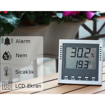 TFA 30.5010 Sıcaklık ve Nem Ölçüm Cihazı-1