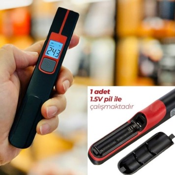 TFA 31.1139.05 Circle Pen Kalem Tip Lazer Termometre -2