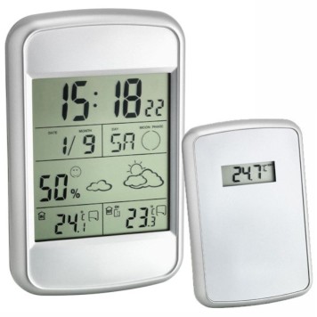 TFA 35.1123 Look Hava Tahminli İç Sıcaklık-Nem, Dış Sıcaklık Ölçer