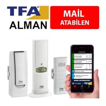 TFA WH401 BM SET Akıllı Sıcaklık ve Nem Ölçer-1