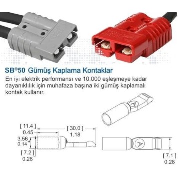 ANDERSON POWER SB50 Akü Soketi-1