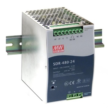 MEANWELL SDR-480-48 Ray Montaj Güç Kaynağı