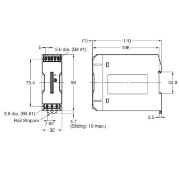 OMRON S8VK C06024 Ray Tipi Güç Kaynağı-1