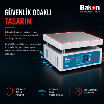 Bakon BK946 Ön Isıtma İstasyonu 600W-2